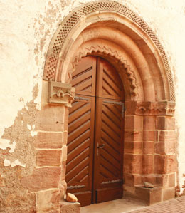 Ein historisches Portal in Orbis